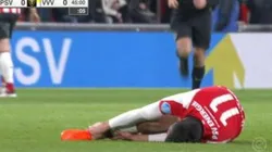 El mexicano debió salir reemplazado del campo