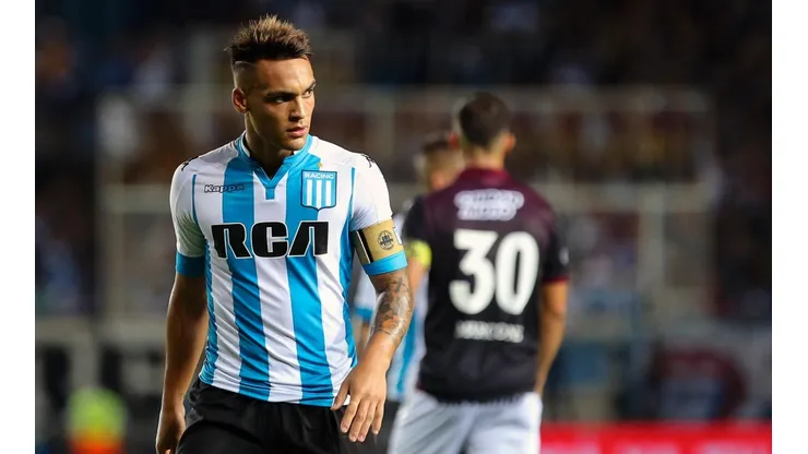 Lautaro Martínez, jugador de Racing.