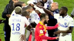 Nadie podía separar a Polomat y Barreto.