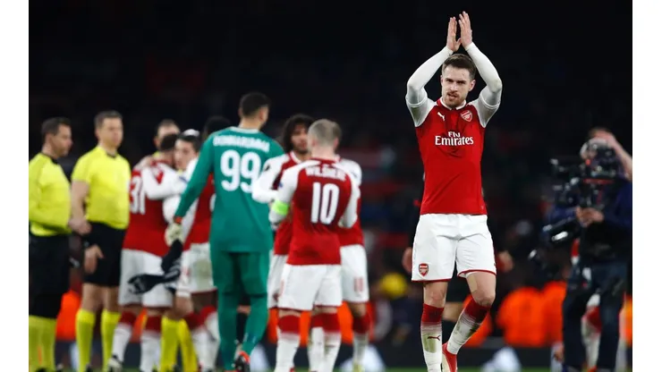 El jugador de Arsenal está con un buen presente.