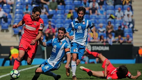 Real Sociedad en su visita al Espanyol