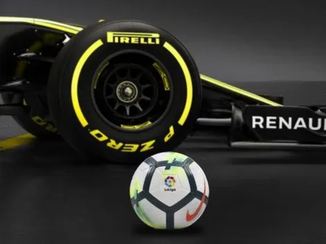 El fútbol les quedó chico: La Liga de España se expande a la Formula 1 de la mano de Renault