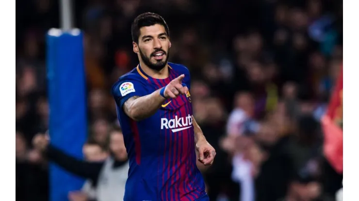Luis Suárez, un goleador muy tierno.