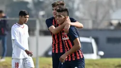 Bonfiglio en la cantera de San Lorenzo.