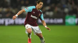 Javier Hernández en el West Ham