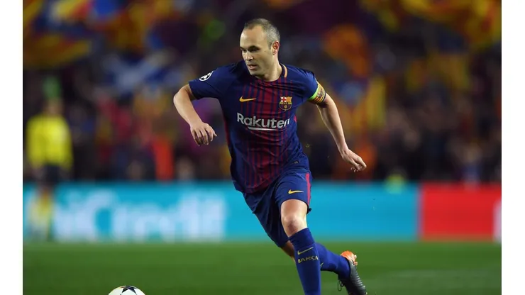 Andrés Iniesta, jugador de Barcelona.
