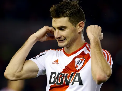 Lucas Alario también se sumó a la fiesta del River campeón