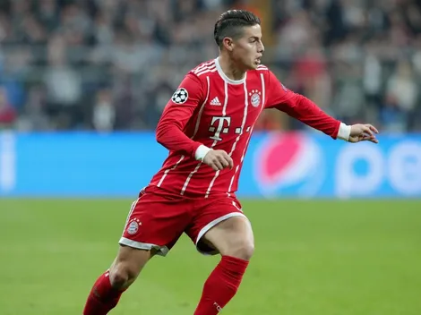 James Rodríguez, feliz de volver a jugar en Bayern Munich