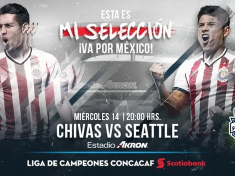 Chivas, por la remontada frente a Seattle Sounders