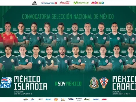 Los 28 convocados de Osorio para enfrentar a Islandia y Croacia