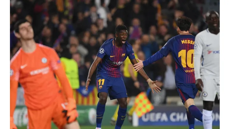 Messi provocó que todos en las redes se burlaran de Courtois