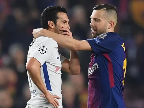 Pedro volvió al Camp Nou y le hizo un guiño al Barcelona