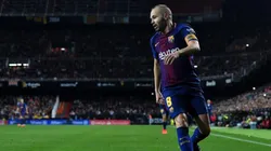Iniesta jugó toda su carrera en Barcelona.