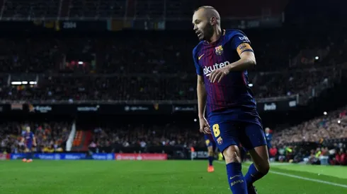 Iniesta jugó toda su carrera en Barcelona.