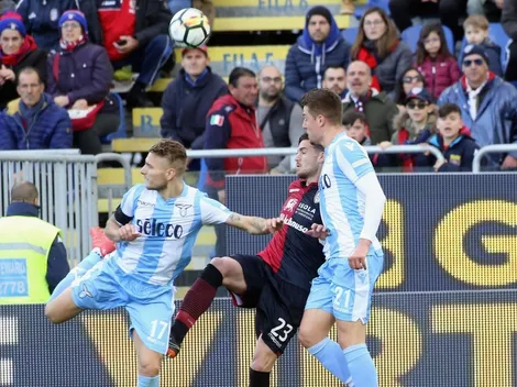 Immobile se vistió de Zlatan y empató el partido con un gol de taco desde afuera del área