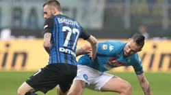 Inter y Napoli empataron sin goles.