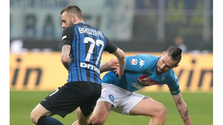 Inter y Napoli empataron sin goles.