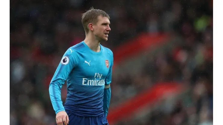 Mertesacker en Arsenal.