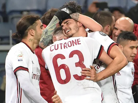 Milan durmió al Genoa en la última bola del partido y lo festejó hasta Donnarumma