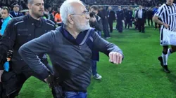 Después del escándalo del presidente de un club armado, Grecia suspende su liga