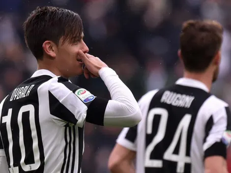 Dybala superó la barrera de los 100 goles y lo celebró con todo