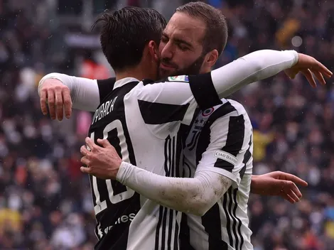 Dybala e Higuaín siguen conectados por el gol