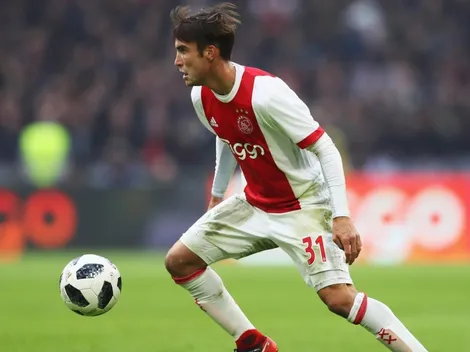 Tagliafico marcó un gol en el triunfo del Ajax y lo compararon con un pistolero