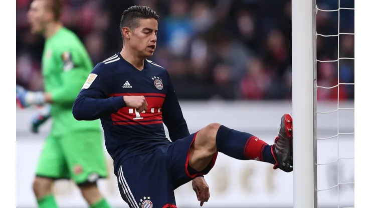 James Rodríguez, jugador de Bayern Munich