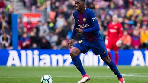 Mariscal de Catalunya: Yerry Mina se lució con quite y pisada en la Supercopa