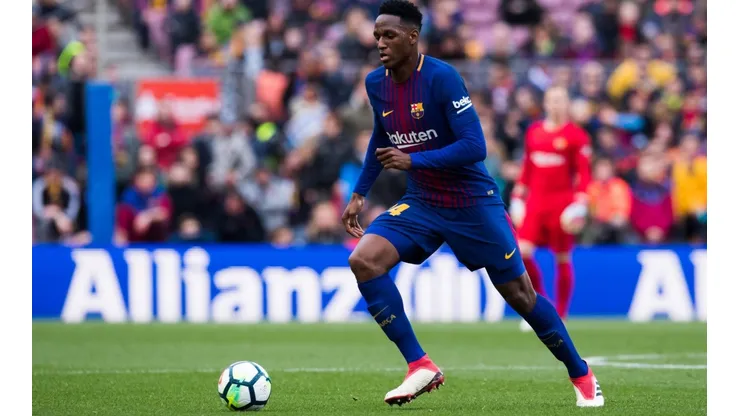 Mariscal de Catalunya: Yerry Mina se lució con quite y pisada en la Supercopa