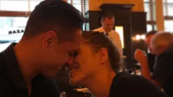 Hernández le envió el mensaje a su novia, la actriz española Andrea Duro