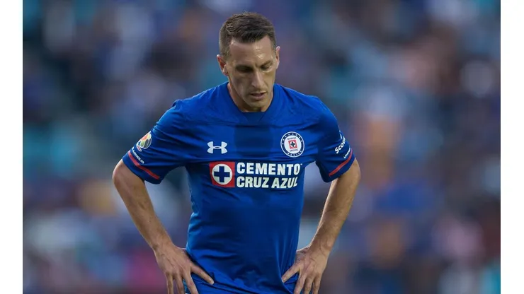 Christian Giménez, jugador de Cruz Azul.