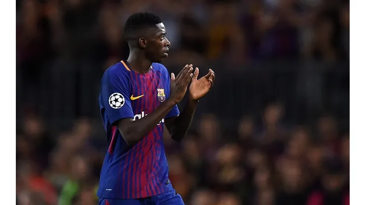 Dembélé gambeteó como Messi y definió para que lo echen del Barcelona