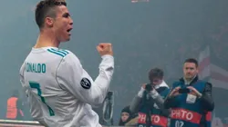 A Cristiano Ronaldo le tiraron un botellazo por dedicarle el gol a los hinchas del PSG