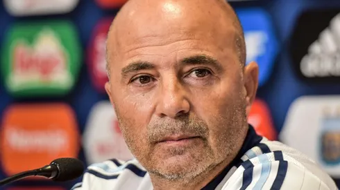 Jorge Sampaoli, entrenador de la Selección Argentina