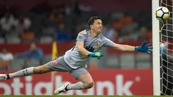 Agustín Marchesín y su tapada imposible