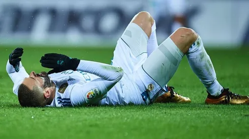 Benzema generó las risas de todos.