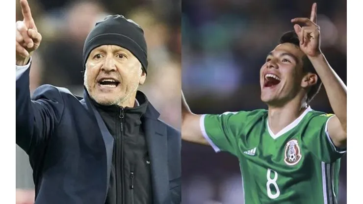 El adiestrador sigue de cerca al goleador del fútbol holandés