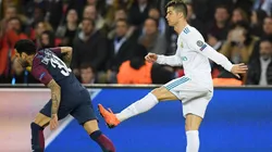 Cristiano Ronaldo y el momento que le tiró la patada