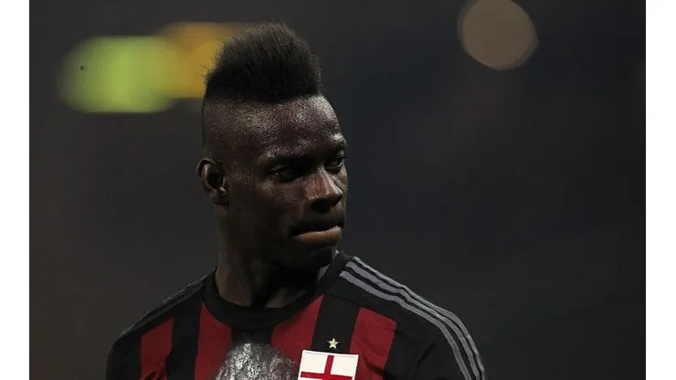 Balotelli en su paso por Milan.