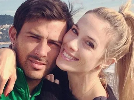 Chechu Bonelli, una Diosa que fue "La Voz del Estadio" en Banfield para presentar a su marido Darío Cvitanich