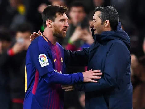 Valverde no se quiere ni imaginar sin Messi
