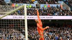 Tremenda jugada de Sané y Agüero, pero Bernardo Silva no pudo repetir su golazo al ángulo