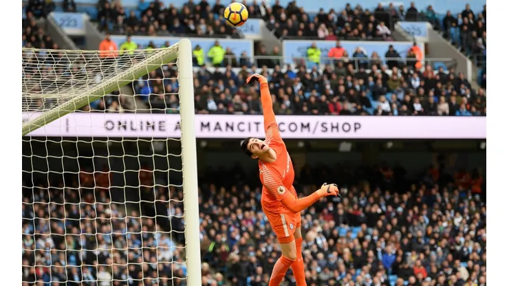 Tremenda jugada de Sané y Agüero, pero Bernardo Silva no pudo repetir su golazo al ángulo