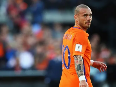 Sneijder le dijo adiós a la Selección de Holanda