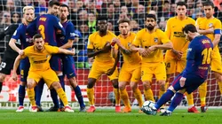 El tiro libre perfecto de Messi para vencer al mejor portero de La Liga