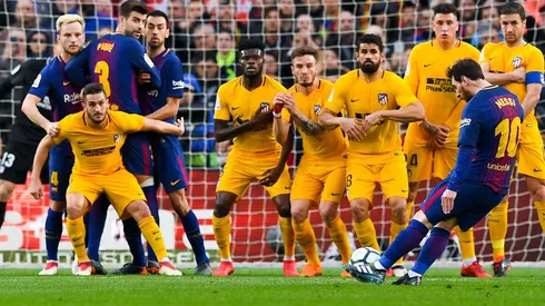 El tiro libre perfecto de Messi para vencer al mejor portero de La Liga
