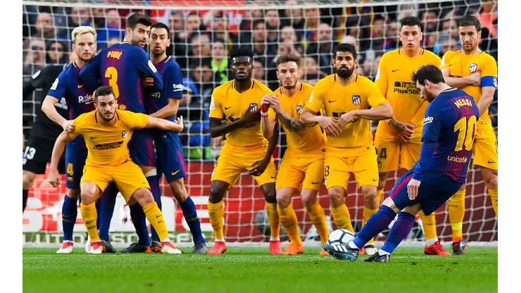 El tiro libre perfecto de Messi para vencer al mejor portero de La Liga