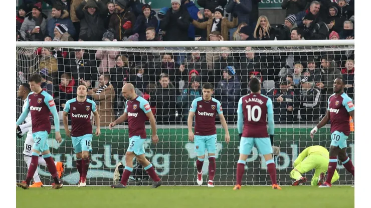 West Ham cayó de forma contundente.