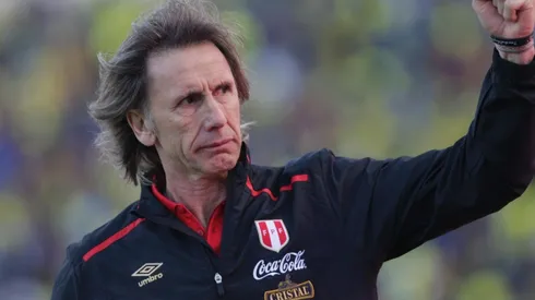 Ricardo Gareca, entrenador de Perú.